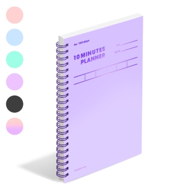 10 Minute Planner 100 DAYS [Color Chip]