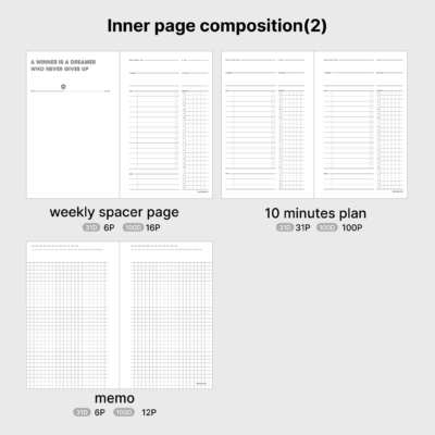 10 Minute Planner 100 DAYS [Special] - Image 7